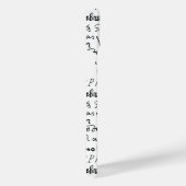 有名なアーティストの署名パターン iPhoneケース (右側面)