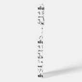 有名なアーティストの署名パターン iPhoneケース (右側面)