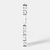 有名なアーティストの署名パターン iPhoneケース (右側面)