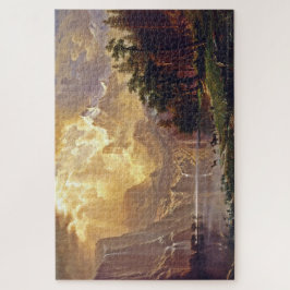 有名なアートビエルシュタットシエラネバダカリフォルニアUSA ジグソーパズル