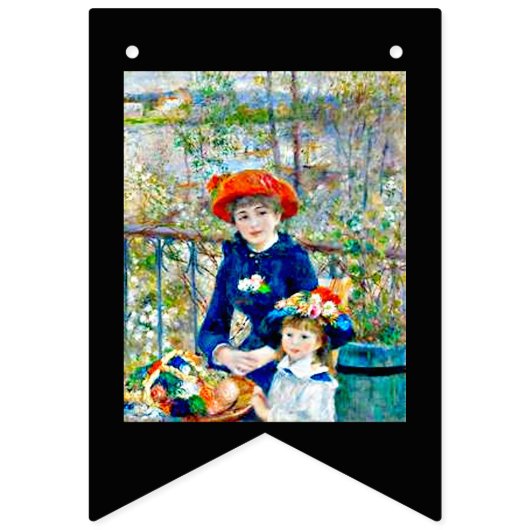 有名なアートワーク、アートクラスデコール バンティングフラッグ (第2の旗)