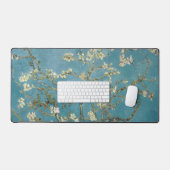 有名なアーモンド絵を描の花 デスクマット (キーボード&マウス)