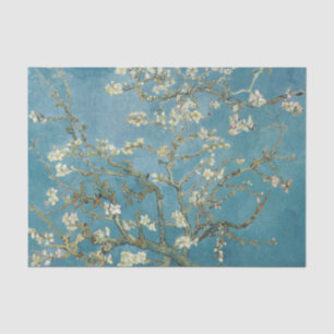 有名なアーモンド絵を描の花 薄葉紙