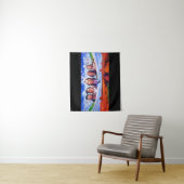 有名なインディアン長絵画率のアメリカ先住民 タペストリー (インサイチュ)