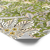 有名なウィリアム・モリスの冬 ポスター (角)