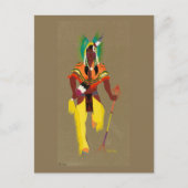 有名なウォー・ダン絵を描サー ポストカード (正面)