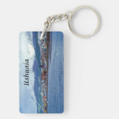 有名なウシュアイア – ティエラ・デル・フエゴ,アルゼンチン キーホルダー (裏面)