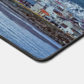 有名なウシュアイア – ティエラ・デル・フエゴ，アルゼンチン デスクマット (コーナー)