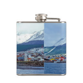 有名なウシュアイア – ティエラ・デル・フエゴ，アルゼンチン フラスク (裏面)