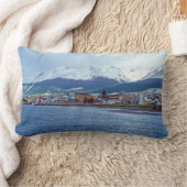 有名なウシュアイア – ティエラ・デル・フエゴ,アルゼンチン ランバークッション (ブランケット)