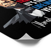 有名なエイブラハムリンカーン感動的引用文シビルW ポスター (角)