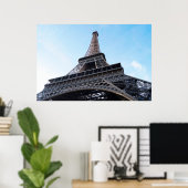 有名なエッフェルタワー（フランス、パリ） ポスター (ホームオフィス)