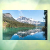 有名なエメラルド湖のカヌー – Yoho NP,カナダ ウィンドウサイン (シート3)