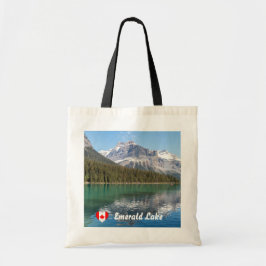 有名なエメラルド湖のカヌー – Yoho NP,カナダ トートバッグ