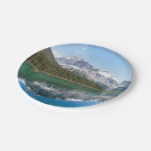 有名なエメラルド湖のカヌー – Yoho NP，カナダ ペーパープレート (アングル)