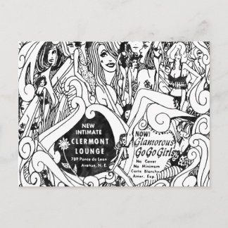 有名なクレアモントラウンジはがき ポストカード