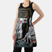 有名なコペンハーゲン絵画の電車だ エプロン (インサイチュ)