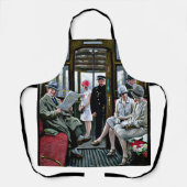 有名なコペンハーゲン絵画の電車だ エプロン (正面)