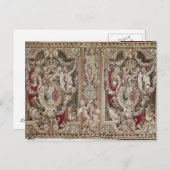 有名なゴブリン工房のポルティエール ポストカード (正面/裏面)