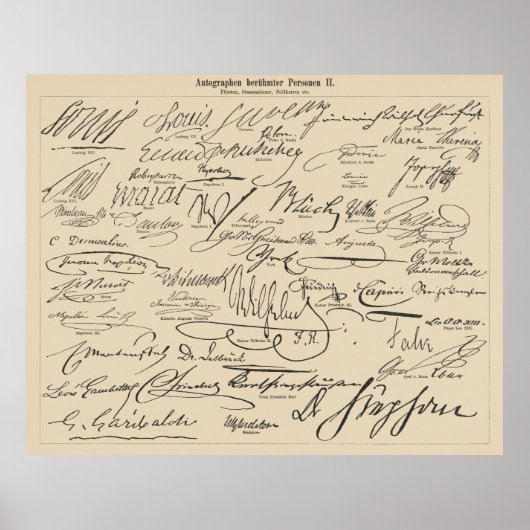 有名なサイン2 ポスター (正面)