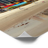 有名なデイトナビーチフロリダ ポスター (角)