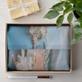 有名なドゥブロヴニク旧市街の屋根と壁 – クロアチア 薄葉紙 (ギフト)