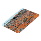 有名なドブロヴニク旧市街の屋根-クロアチア、ダルマティア マグネット (左側)