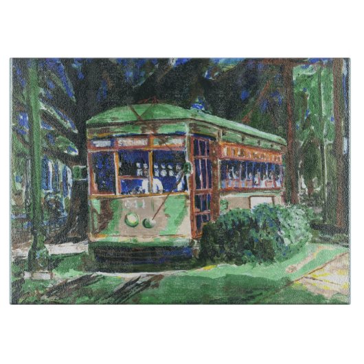 有名なニューオーリンズの街猫 カッティングボード (正面)