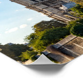 有名なノートルダム・デ・パリ大聖堂 – フランス ポスター (角)