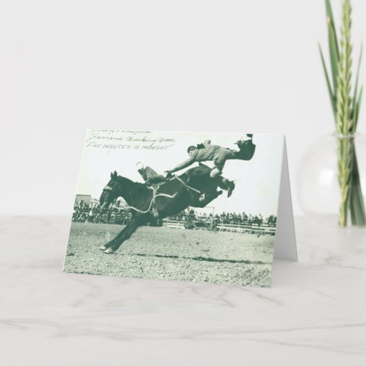 有名なバッキングブロンク5分 カード (正面)