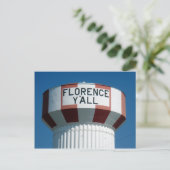 有名なフィレンツェY'all Water Towerポストカード ポストカード (スタンド正面)