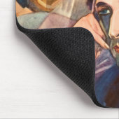 有名なフレデリックショパン作曲家のミュージシャンのポートレート マウスパッド (コーナー)