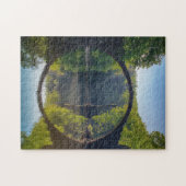 有名なブリッジ写真と有名なブリッジイメージ ジグソーパズル (横)