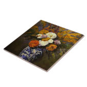 有名なポール絵を描セザンヌのダリアス タイル (側面)