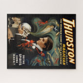 有名なマジシャンビクトリアン魔法ポスター ジグソーパズル (横)