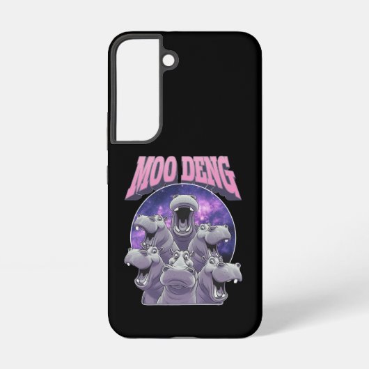 有名なモーベビーピギーヒッポムーデン SAMSUNG GALAXYケース (裏面)