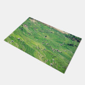 有名なユアンヤンライステラス – 雲南省、中国 ドアマット (アングル)