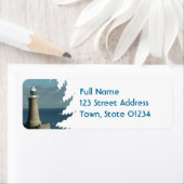 有名なライトハウスメーリングラベル ラベル (インサイチュ)