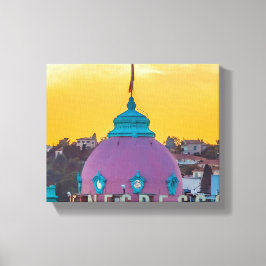 有名なラグジュアリーホテルホテルネグレスコinニースフランス キャンバスプリント