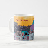 有名なラグジュアリーホテルホテルネグレスコinニースフランス コーヒーマグカップ (正面左)