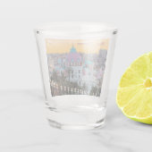 有名なラグジュアリーホテルホテルネグレスコinニースフランス ショットグラス (裏面)