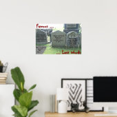 有名なラストワード ポスター (ホームオフィス)