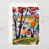 有名なランドスケープブリッジハンティンドンバレーバイセイエン 招待状 (正面/裏面)