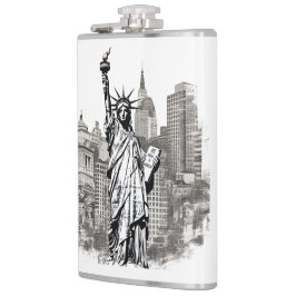 有名なランドマークデザイン フラスク