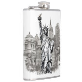 有名なランドマークデザイン フラスク (右)