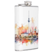 有名なランドマークデザイン フラスク (右)