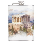 有名なランドマークデザイン フラスク (正面)