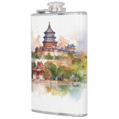 有名なランドマークデザイン フラスク (左)