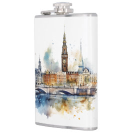有名なランドマークデザイン フラスク