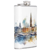 有名なランドマークデザイン フラスク (右)